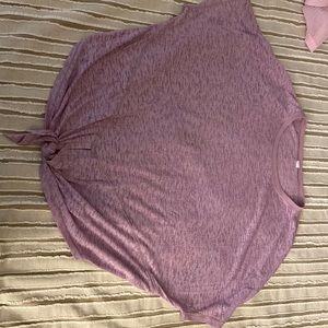 Lululemon size 8 purple shirt
